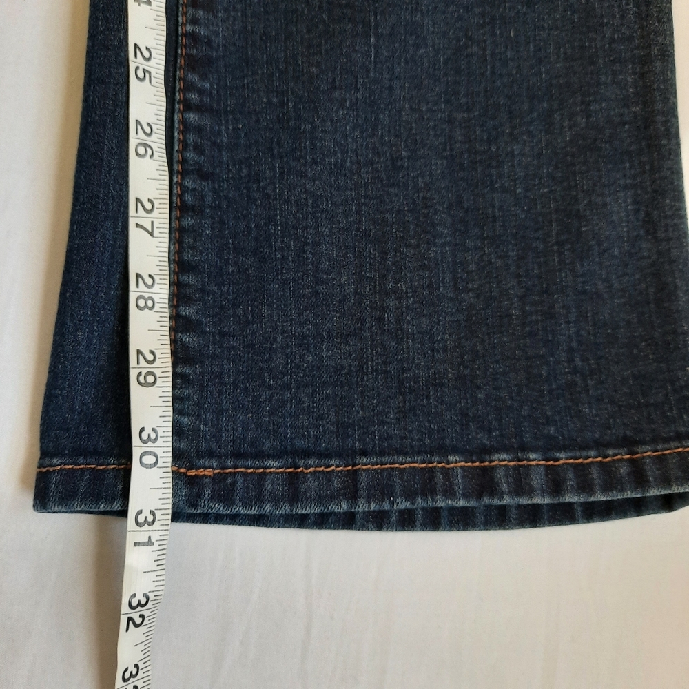 Lane Bryant Slim Boot Straight Fit Genius Fit Dark Wash Jeans 18 average - Picture 10 of 12